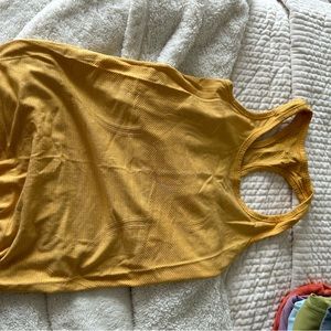 Yellow Lulu Lemon Top